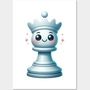 Cute Chess king Posters and Art